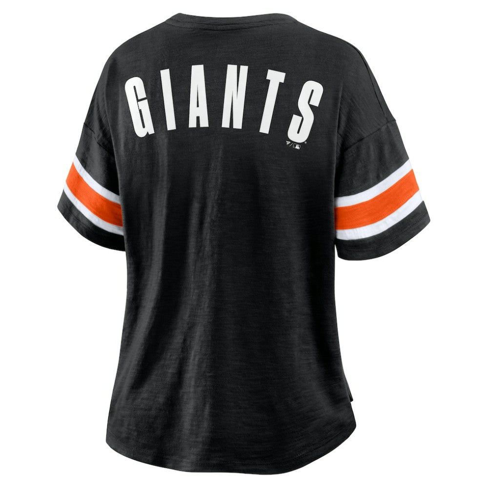 San Francisco Giants Fanatics Women's Curl Route T-Shirt - MLB T-shirts