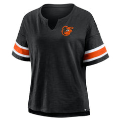 Baltimore Orioles Fanatics Women's Curl Route T-Shirt - MLB T-shirts