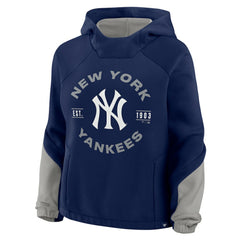 New York Yankees Fanatics Women's Oversized Time to Win Pullover Hoodie - MLB Hoodies