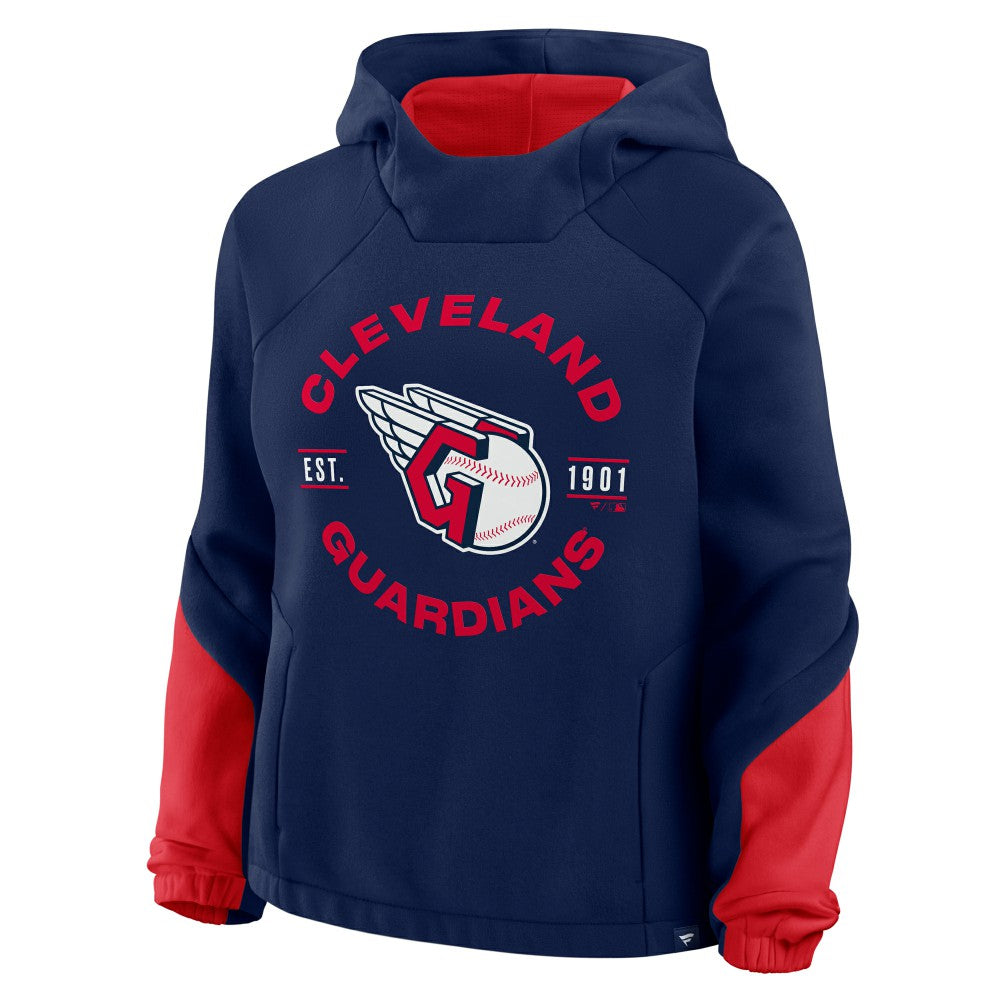 Cleveland Guardians Fanatics Women's Oversized Time to Win Pullover Hoodie - MLB Hoodies