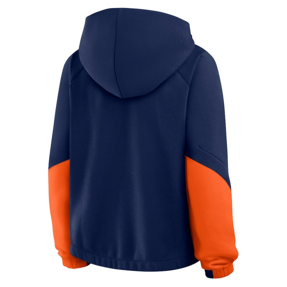 Detroit Tigers Fanatics Women's Oversized Time to Win Pullover Hoodie - MLB Hoodies