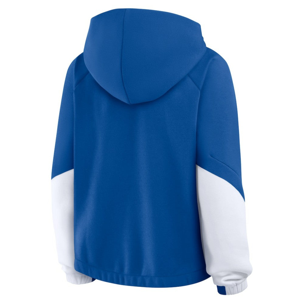 Los Angeles Dodgers Fanatics Women's Oversized Time to Win Pullover Hoodie - MLB Hoodies
