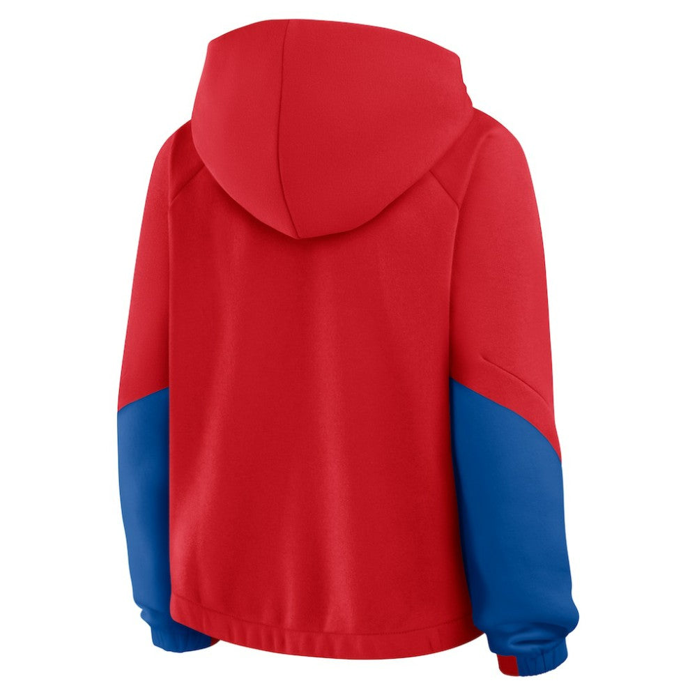 Philadelphia Phillies Fanatics Women's Oversized Time to Win Pullover Hoodie - MLB Hoodies