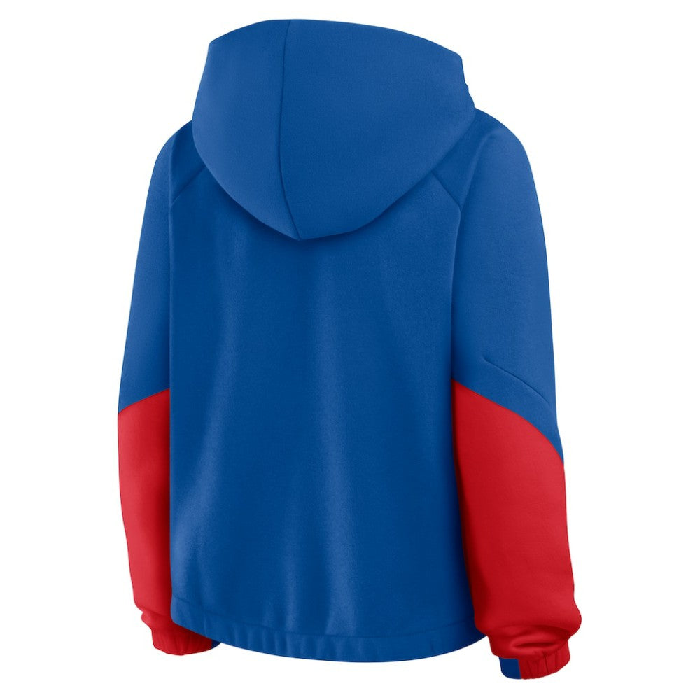 Chicago Cubs Fanatics Women's Oversized Time to Win Pullover Hoodie - MLB Hoodies