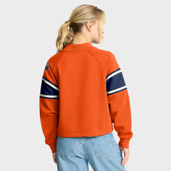 Houston Astros Fanatics Women's Oversized Toss Sweep Raglan Pullover Sweatshirt - MLB Pullover