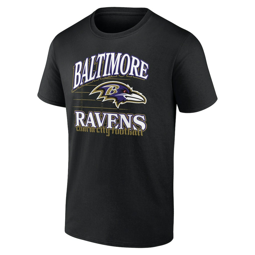 Baltimore Ravens Retro Gridiron T-Shirt | NFL US