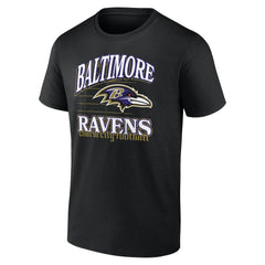 Baltimore Ravens Retro Gridiron T-Shirt | NFL US