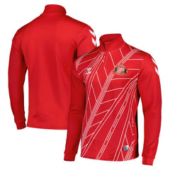 Sunderland Hummel Home Pre-Match Half Zip