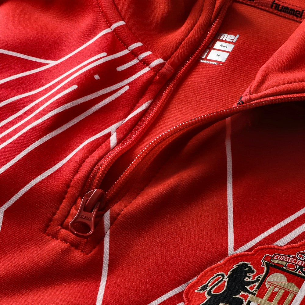 Sunderland Hummel Home Pre-Match Half Zip
