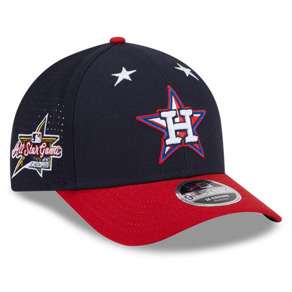 Houston Astros New Era 2025 MLB All-Star Game Workout 9FORTY M-Crown Adjustable Hat - MLB Hats