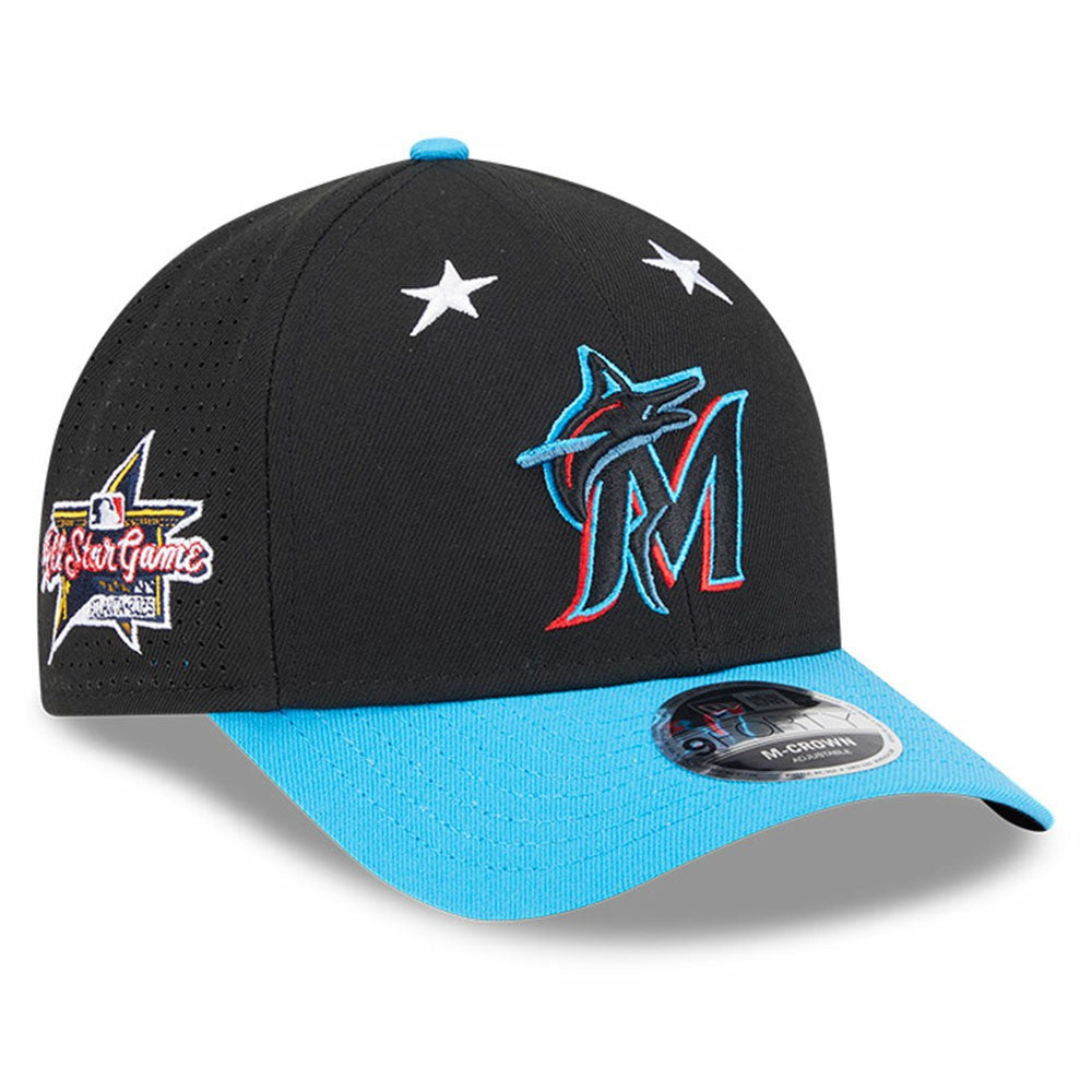 Miami Marlins New Era 2025 MLB All-Star Game 9FORTY M-Crown Adjustable Hat - MLB Hats