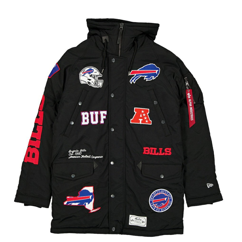 Buffalo Bills x Alpha Industries N-3B Altitude Full-Zip Parka | NFL Outlet
