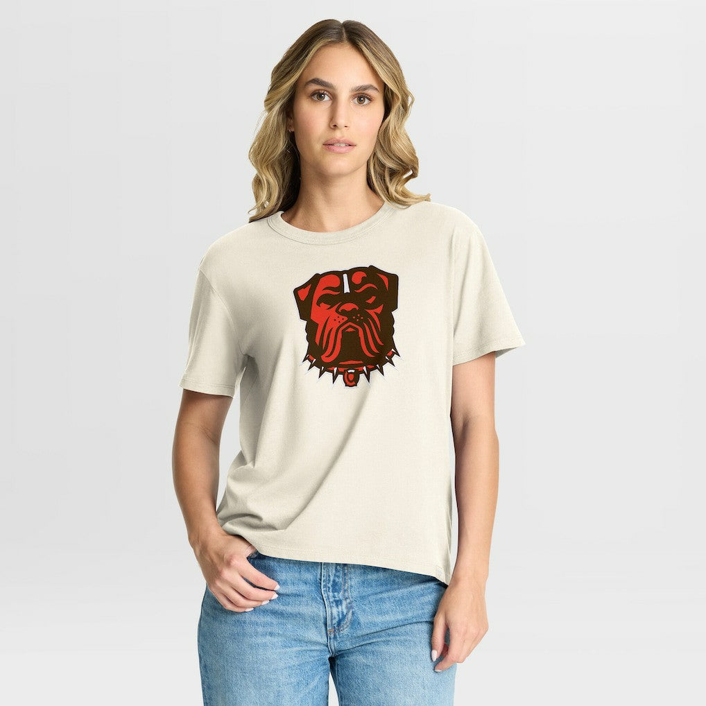 Cleveland Browns Women's Dove Legacy T-Shirt | NFL Online