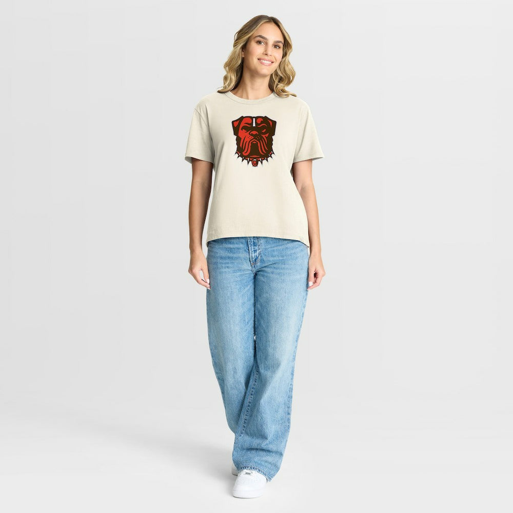 Cleveland Browns Women's Dove Legacy T-Shirt | NFL Online