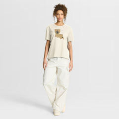 New Orleans Saints Women's Dove Legacy T-Shirt | NFL Online