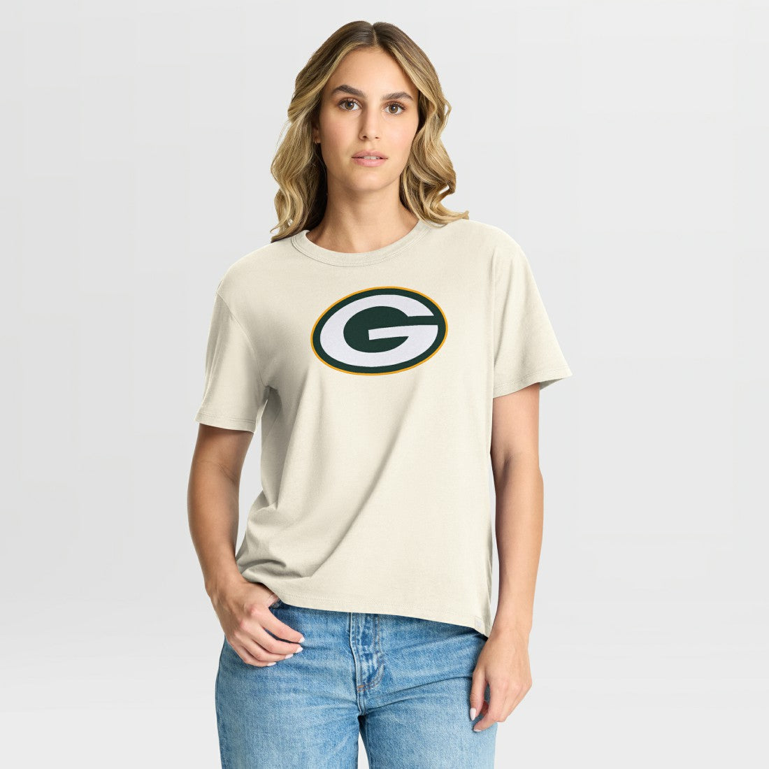 Green Bay Packers Women's Dove Legacy T-Shirt | NFL Sale
