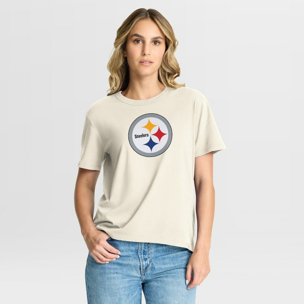 Pittsburgh Steelers Women's Dove Legacy T-Shirt | NFL US