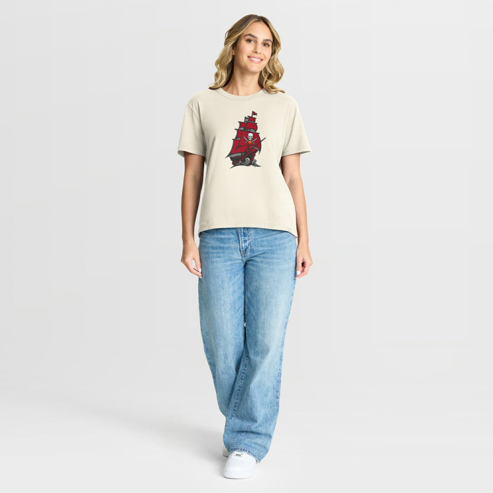 Tampa Bay Buccaneers Women's Dove Legacy T-Shirt | NFL Near me
