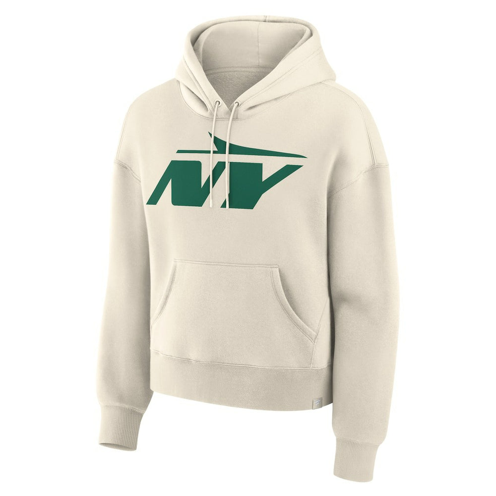New York Jets Women's Dove Legacy Pullover Hoodie | NFL Outlet