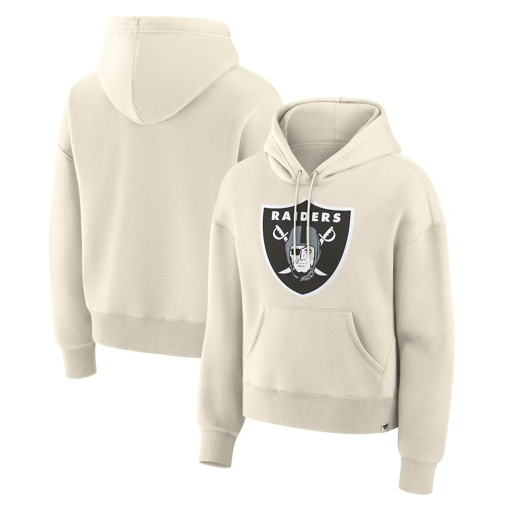 Las Vegas Raiders Women's Dove Legacy Pullover Hoodie | NFL Outlet