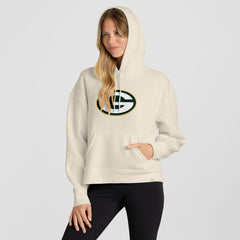 Green Bay Packers Women's Dove Legacy Pullover Hoodie | NFL Online