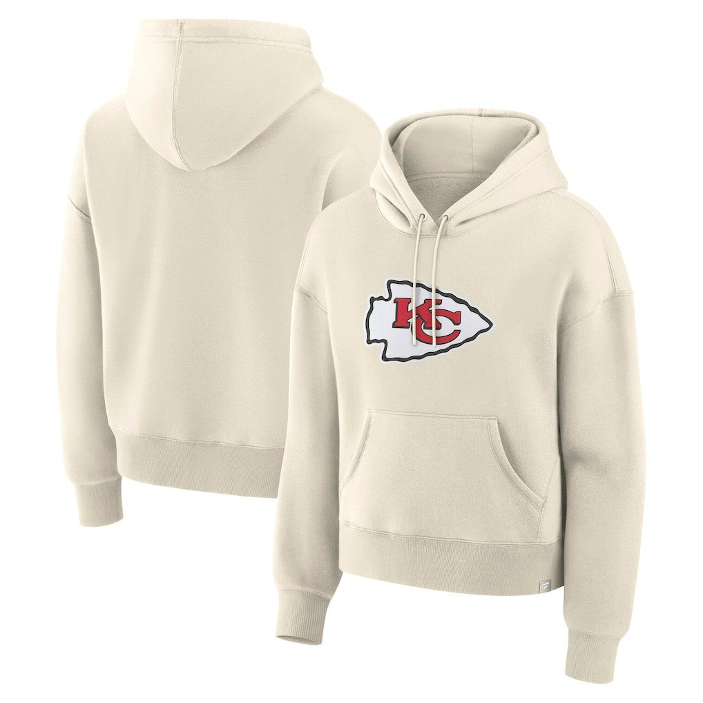 Kansas City Chiefs Women's Dove Legacy Pullover Hoodie | NFL Discount