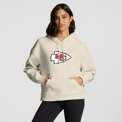 Kansas City Chiefs Women's Dove Legacy Pullover Hoodie | NFL Discount