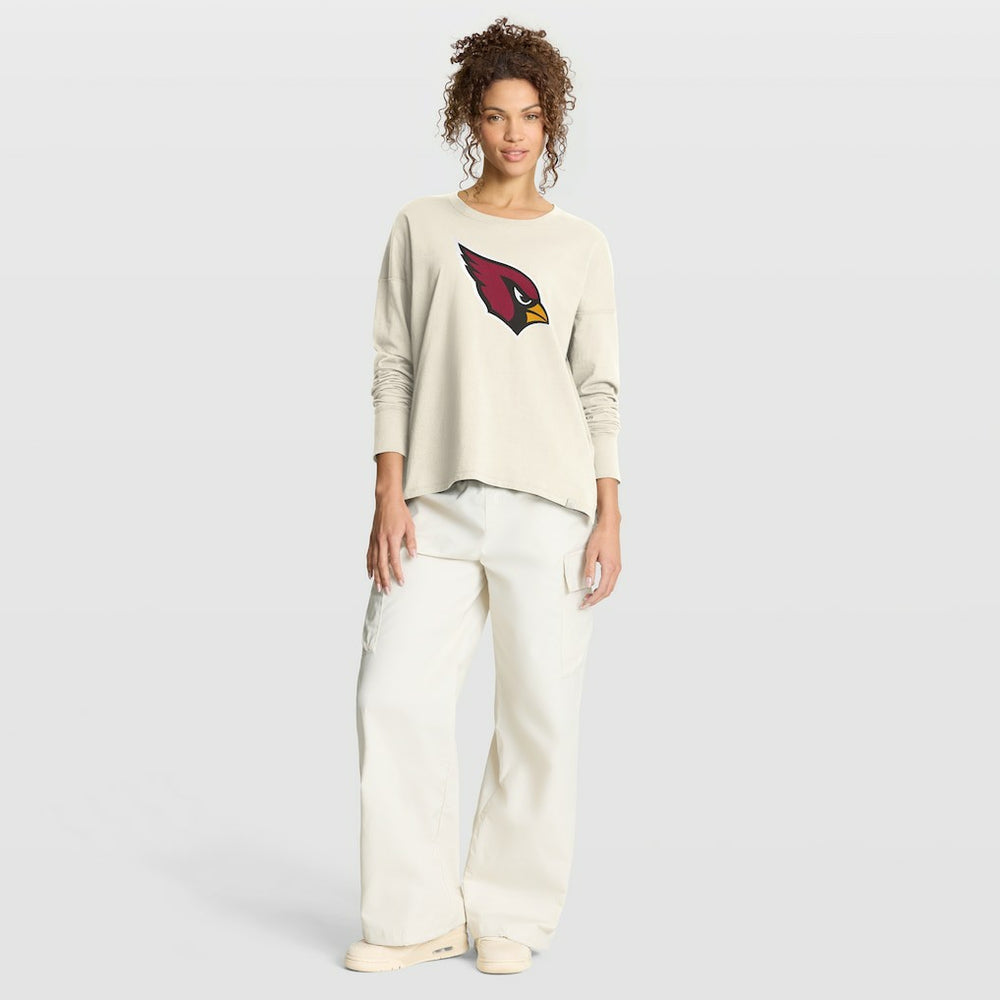 Arizona Cardinals Women's Dove Legacy Long Sleeve T-Shirt | NFL Hot