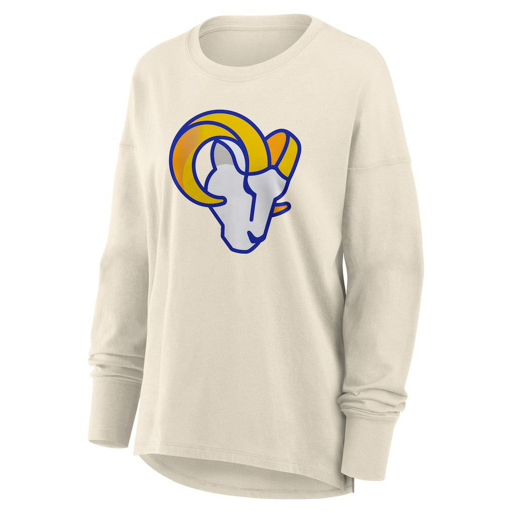 Los Angeles Rams Women's Dove Legacy Long Sleeve T-Shirt | NFL On sale