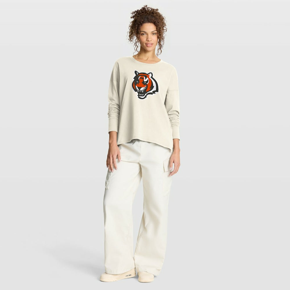 Cincinnati Bengals Women's Dove Legacy Long Sleeve T-Shirt | NFL Near me