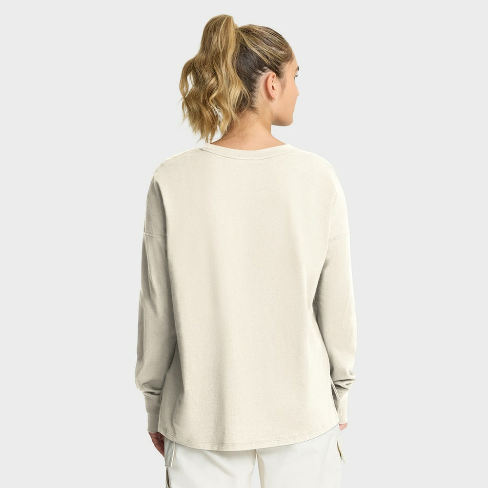 New York Giants Women's Dove Legacy Long Sleeve T-Shirt | NFL Online