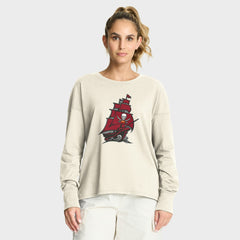 Tampa Bay Buccaneers Women's Dove Legacy Long Sleeve T-Shirt | NFL US