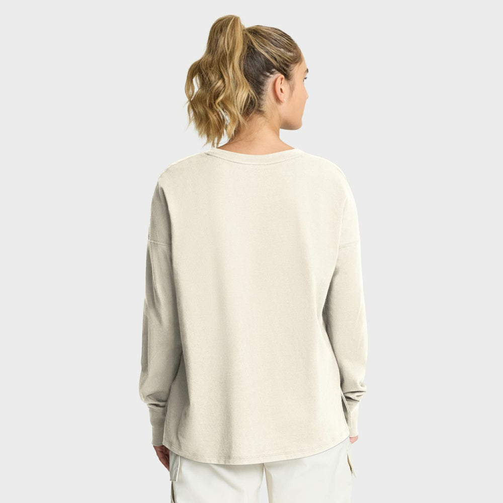 Tampa Bay Buccaneers Women's Dove Legacy Long Sleeve T-Shirt | NFL US