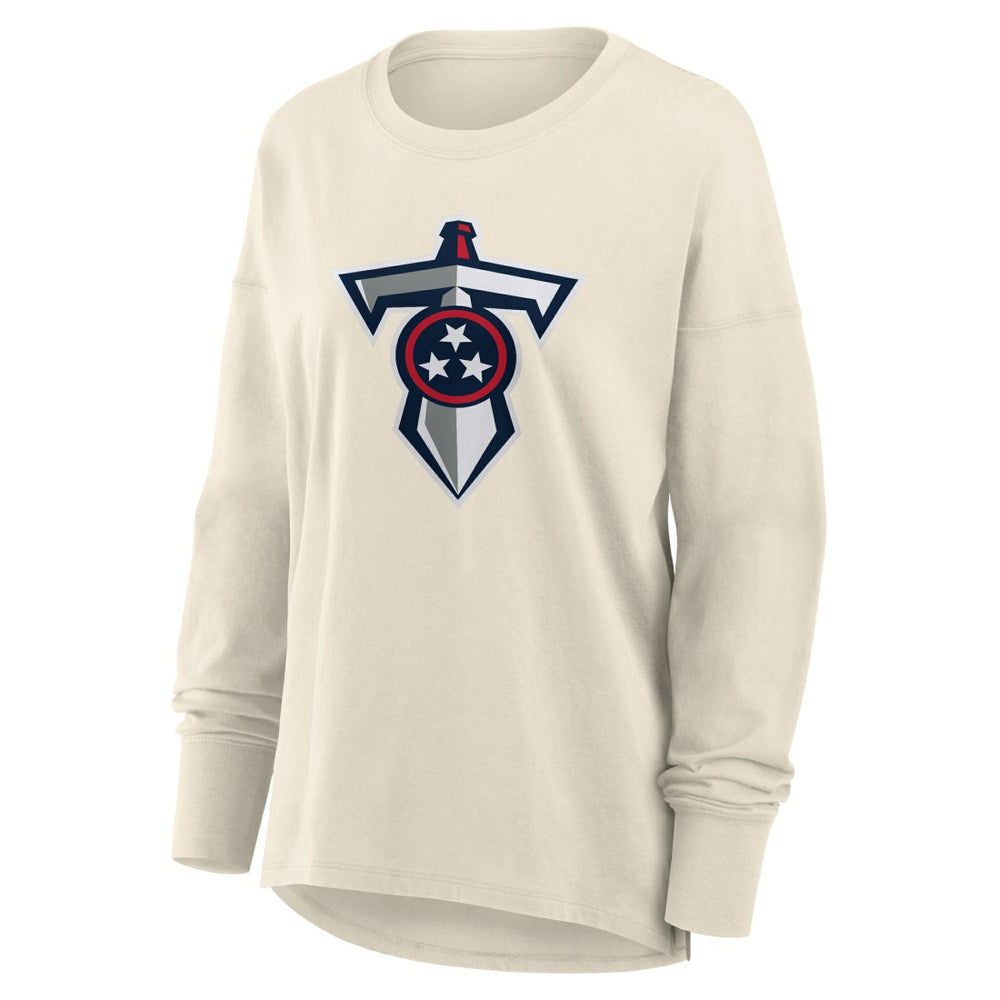 Tennessee Titans Women's Dove Legacy Long Sleeve T-Shirt | NFL Outlet