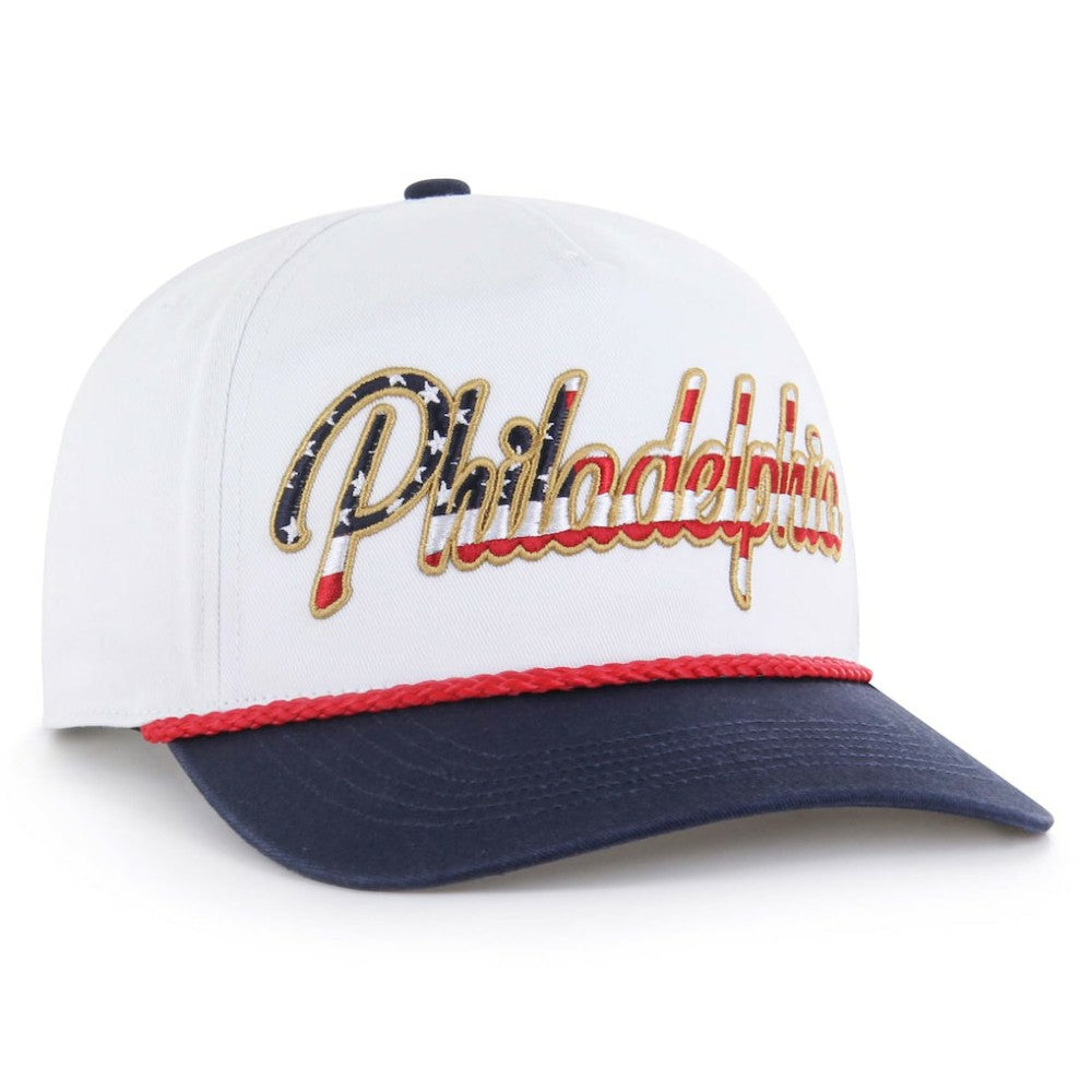 Philadelphia Phillies '47 Patriotic Overhand Hitch Adjustable Hat - MLB Hats