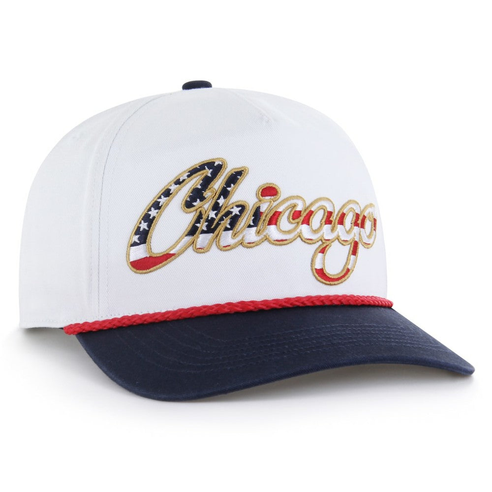 Chicago Cubs '47 Patriotic Overhand Hitch Adjustable Hat - MLB Hats