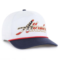 Atlanta Braves '47 Patriotic Overhand Hitch Adjustable Hat - MLB Hats