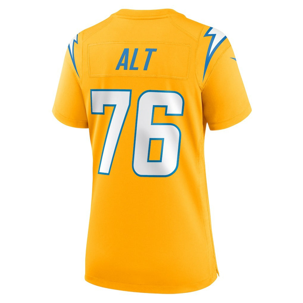 Los Angeles Chargers Joe Alt  Women's Alternate Charger Power Game Jersey | NFL New
