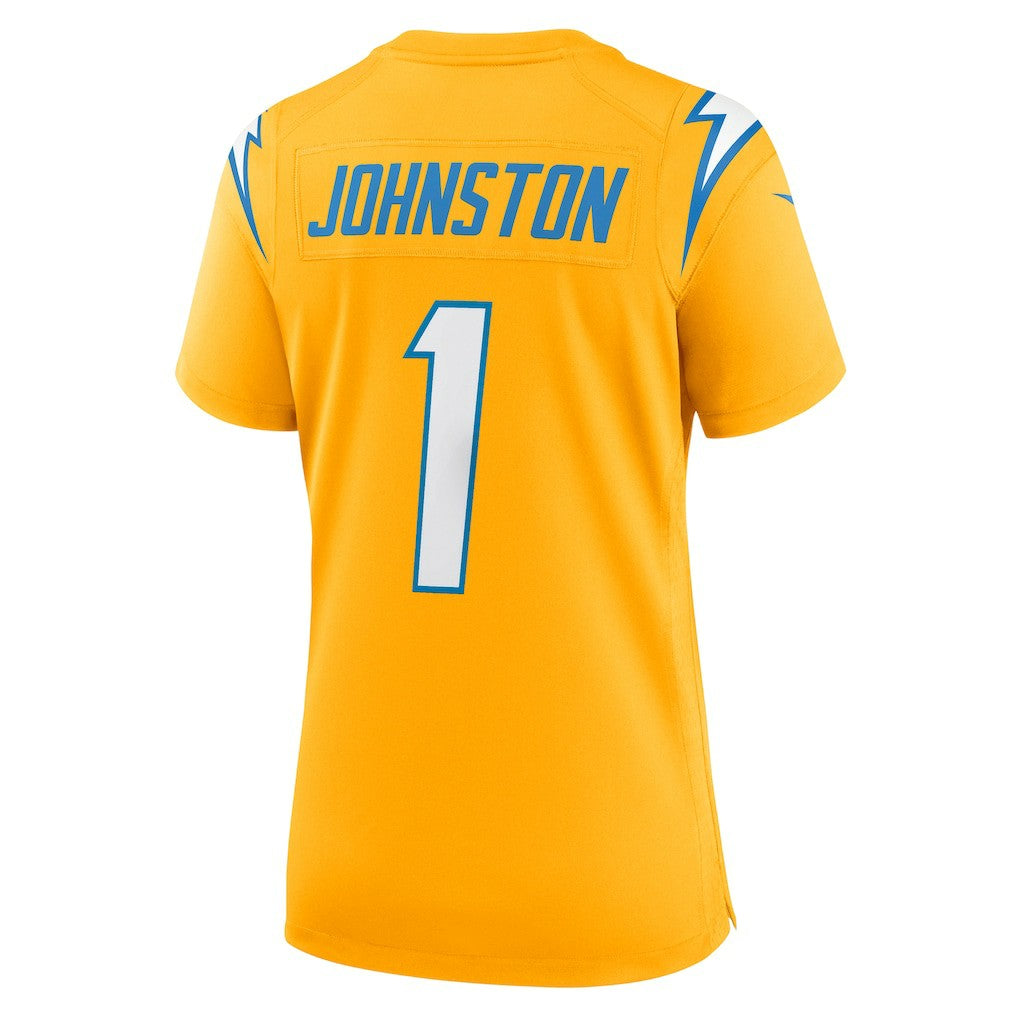 Los Angeles Chargers Quentin Johnston  Women's Alternate Charger Power Game Jersey | NFL Outlet