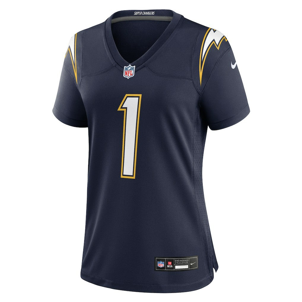 Los Angeles Chargers Quentin Johnston  Women's Alternate Super Chargers Game Jersey | NFL Sale