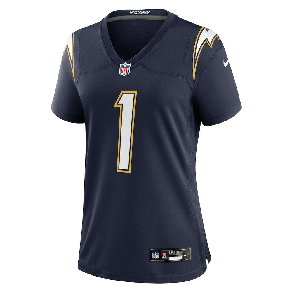 Los Angeles Chargers Quentin Johnston  Women's Alternate Super Chargers Game Jersey | NFL Sale