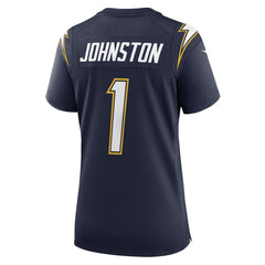 Los Angeles Chargers Quentin Johnston  Women's Alternate Super Chargers Game Jersey | NFL Sale