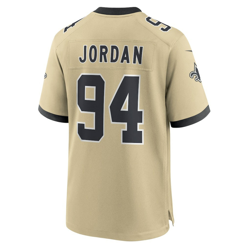 New Orleans Saints Cameron Jordan  Gameday Golds Alternate Game Player Jersey | NFL Discount