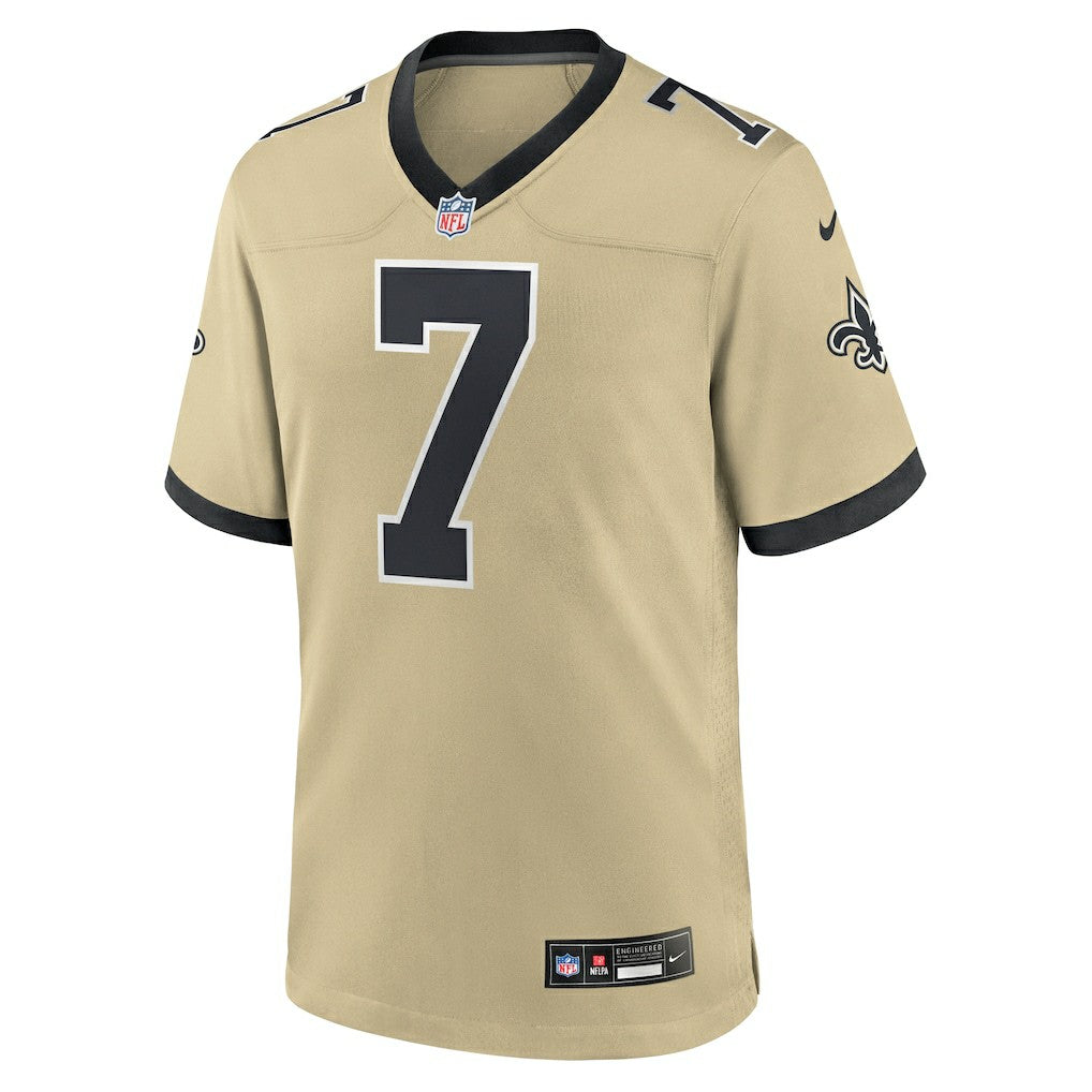New Orleans Saints Taysom Hill  Gameday Golds Alternate Game Player Jersey | NFL New