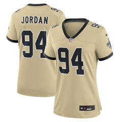 New Orleans Saints Cameron Jordan  Women's Gameday Golds Alternate Game Player Jersey | NFL On sale