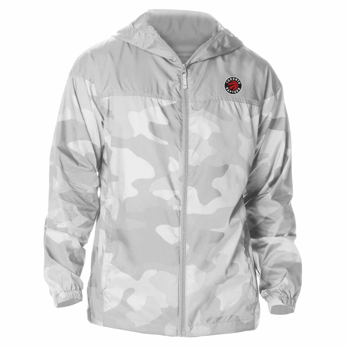 Gray Toronto Raptors Camo Flash Challenger Windbreaker Full-Zip Jacket | NBA