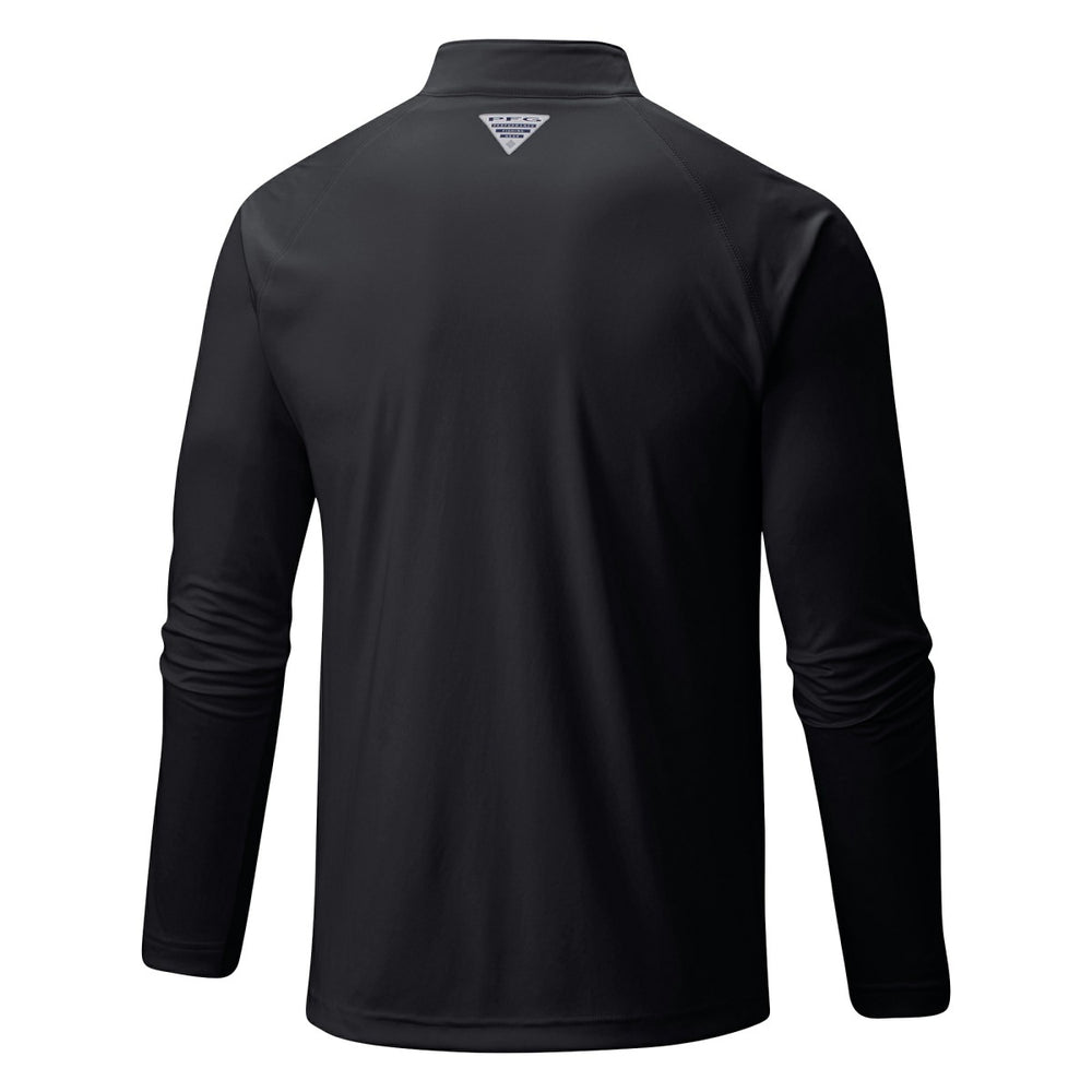 Black San Antonio Spurs Terminal Tackle Raglan Omni-Shade Quarter-Zip Jacket | NBA