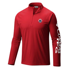 Red Washington Wizards Terminal Tackle Raglan Omni-Shade Quarter-Zip Jacket | NBA