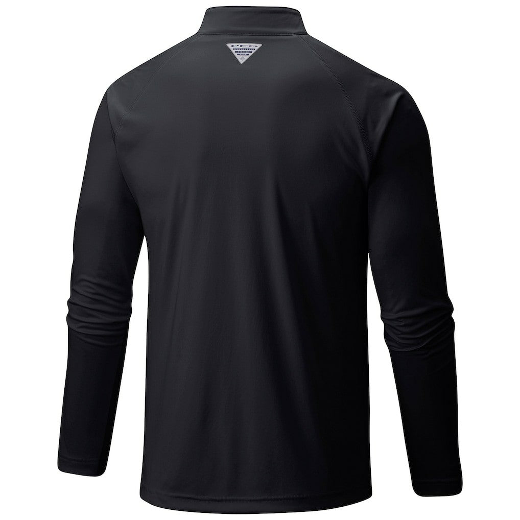 Black Brooklyn Nets Terminal Tackle Raglan Omni-Shade Quarter-Zip Jacket | NBA