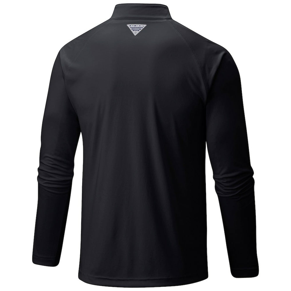 Black Brooklyn Nets Terminal Tackle Raglan Omni-Shade Quarter-Zip Jacket | NBA